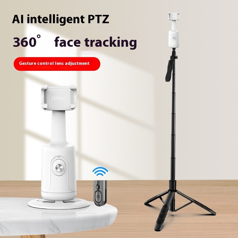 360 Auto Face Tracking Phone Holder For Smartphone Video Vlog Live Stabilizer Tripod
