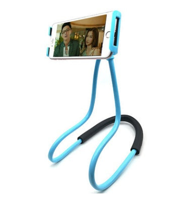 Compatible With Apple, New Support For Flexible Mobile Phone Hanging Neck Massagers Massagers Lazy Neck Lace Stand