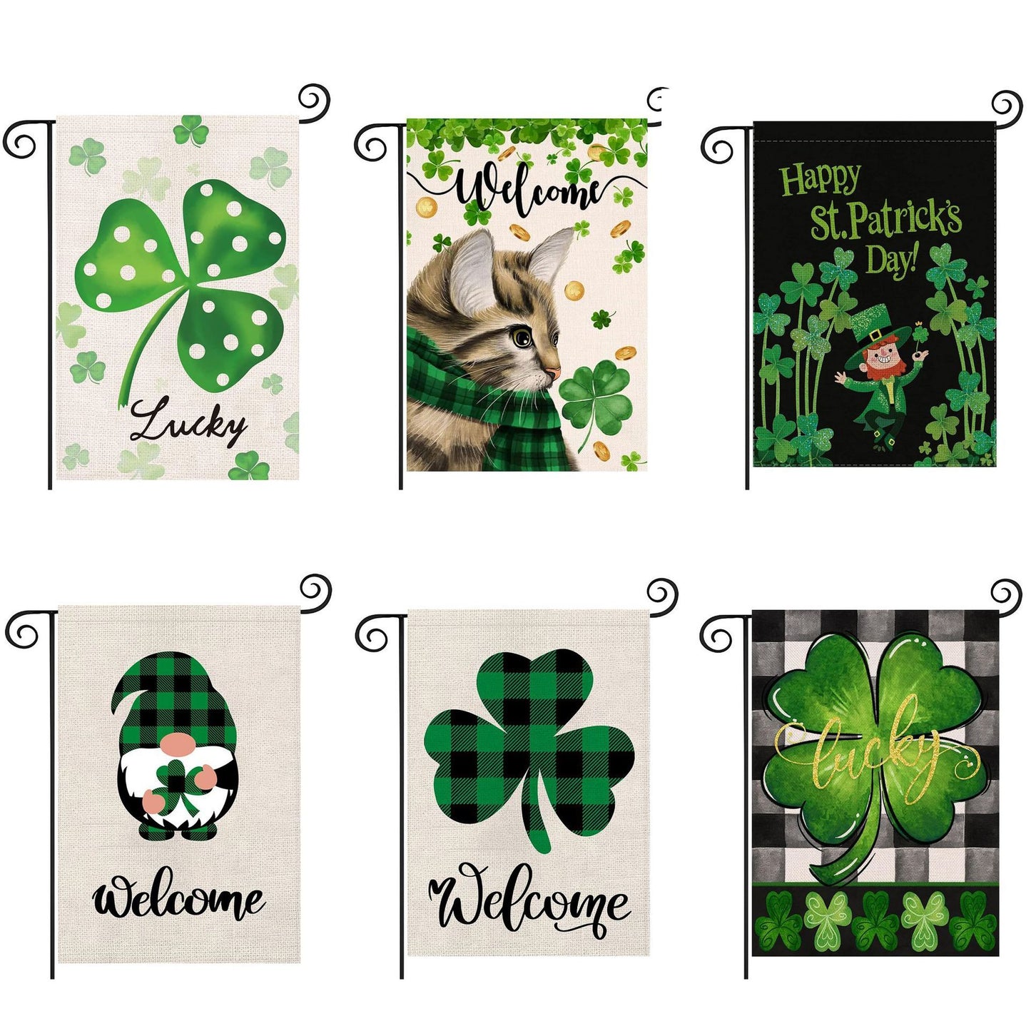 St Patrick's Festival Garden Flag