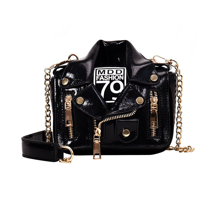 Jacket messenger mini bag