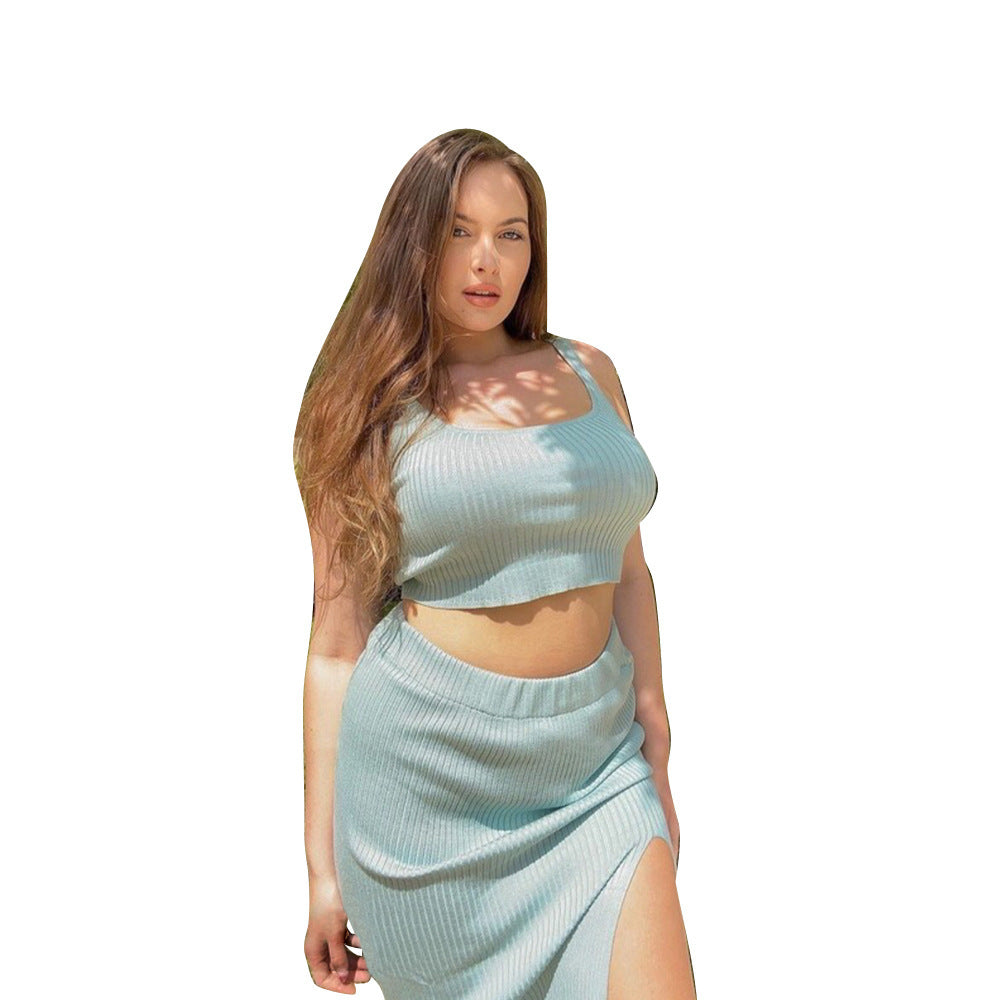 Women's Plus Size Solid Color dress