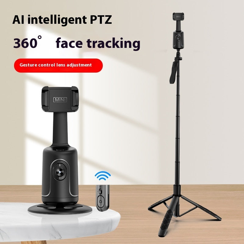 360 Auto Face Tracking Phone Holder For Smartphone Video Vlog Live Stabilizer Tripod