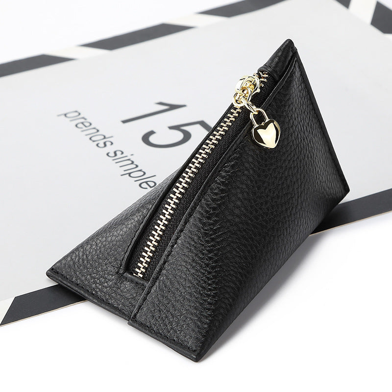 Women's Cowhide Small And Mini Coin Purse