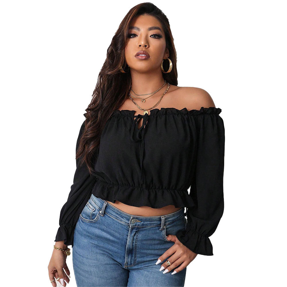 Plus Size Woman Style T-shirt