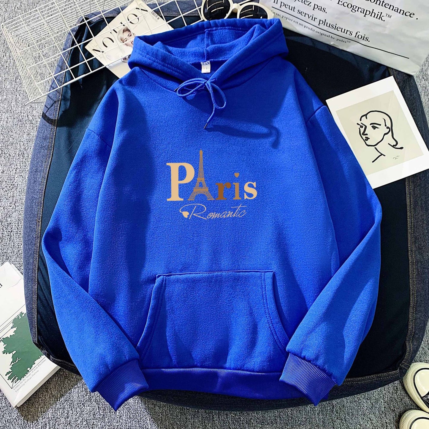 Paris Printed Hoodie