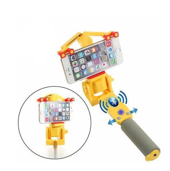 Panoramic 360-degree Rotating Bluetooth Electric Selfie Stick