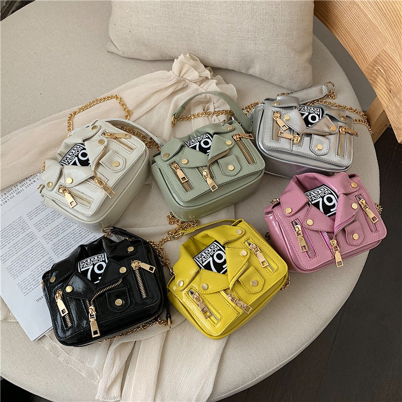 Jacket messenger mini bag