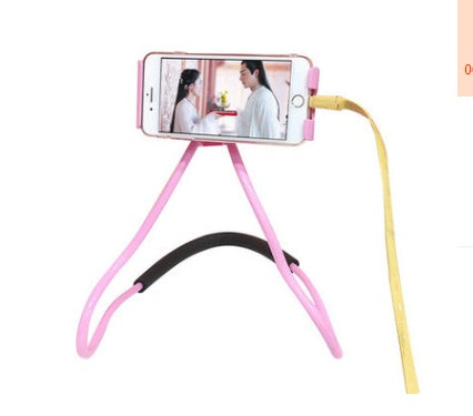 Compatible With Apple, New Support For Flexible Mobile Phone Hanging Neck Massagers Massagers Lazy  Neck Lace Stand