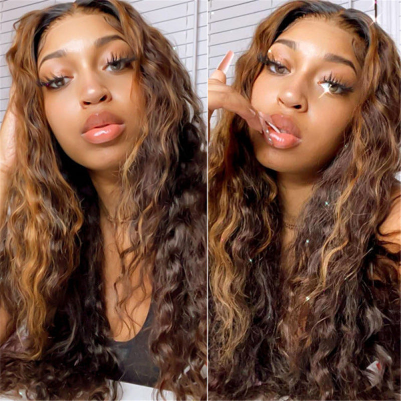 Highlighted loose curl