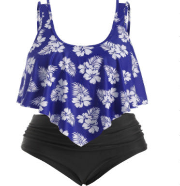 woman plus  split swimsuit
