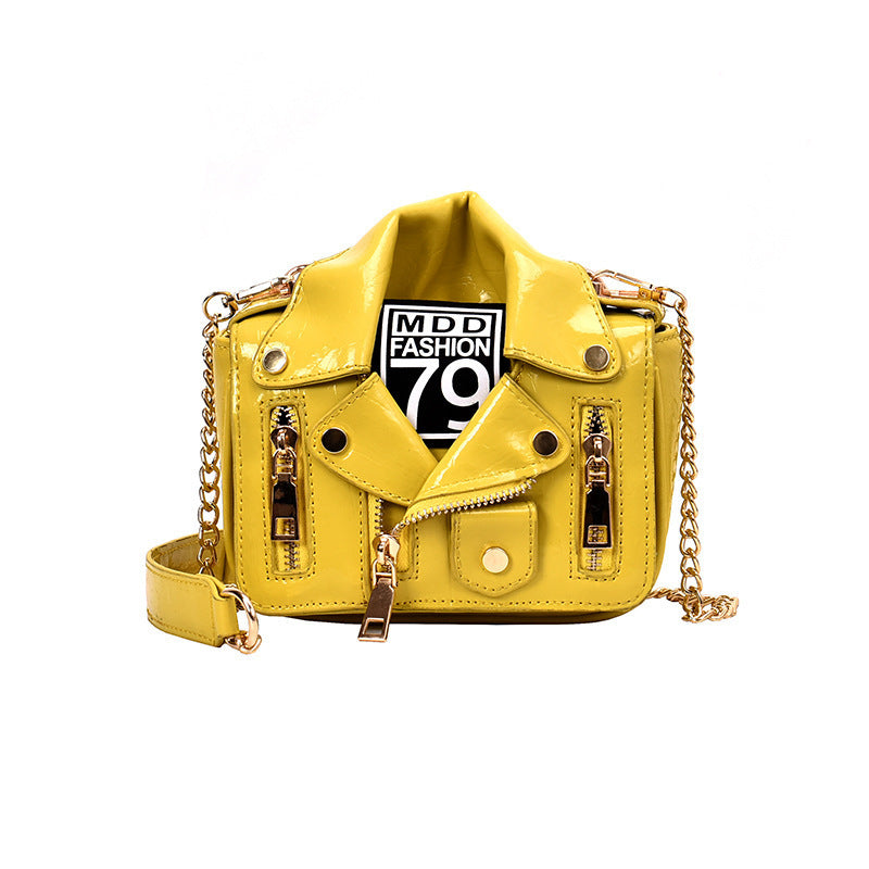 Jacket messenger mini bag