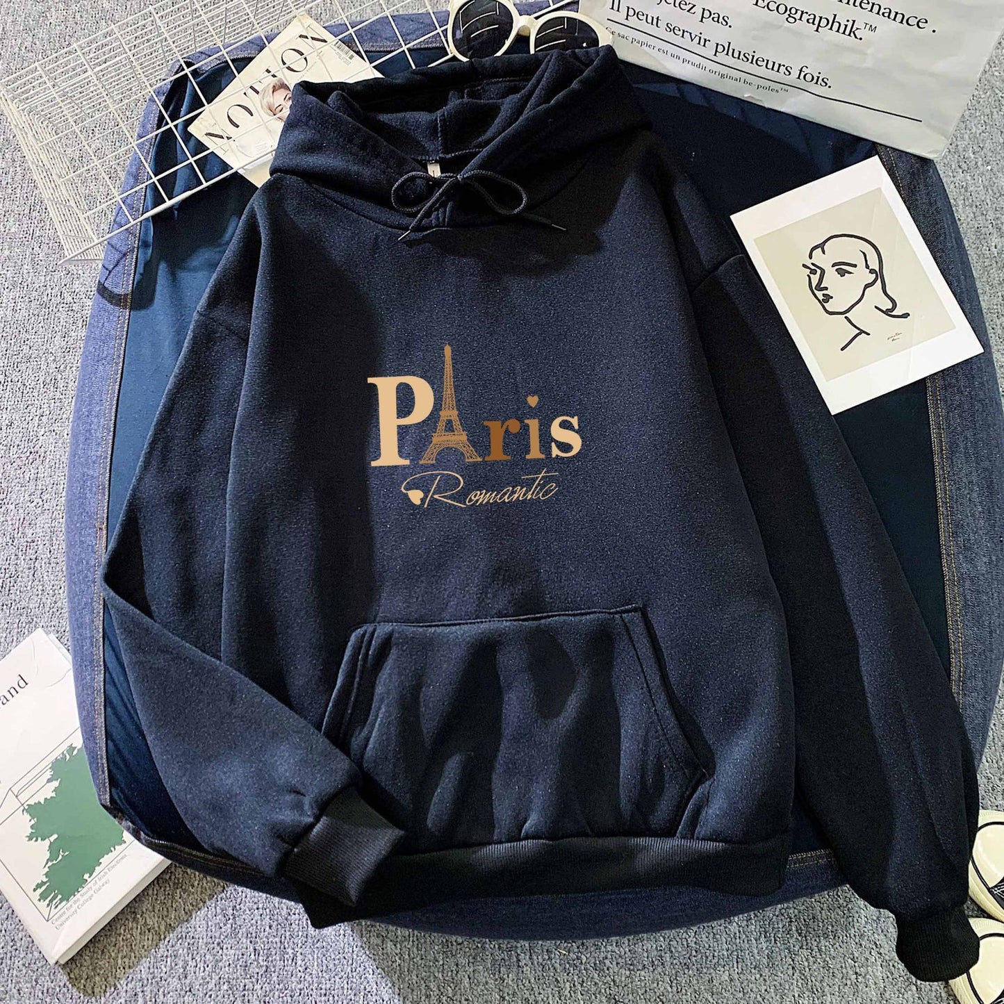 Paris Printed Hoodie