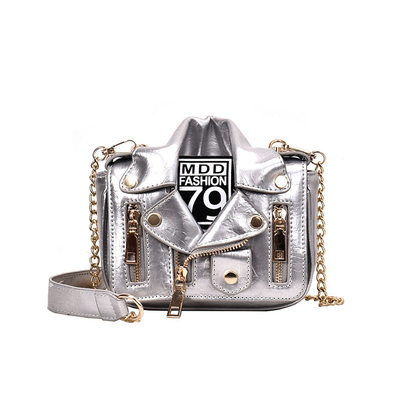 Jacket messenger mini bag