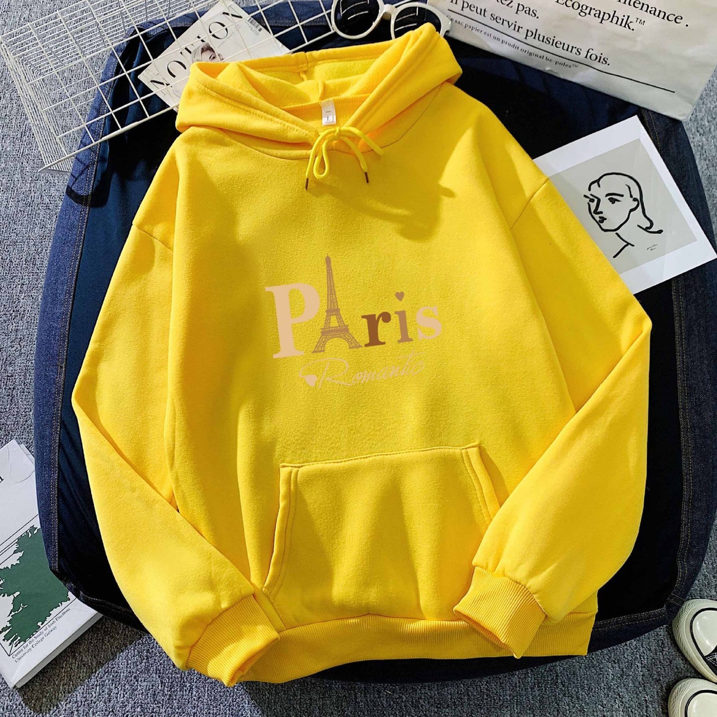 Paris Printed Hoodie