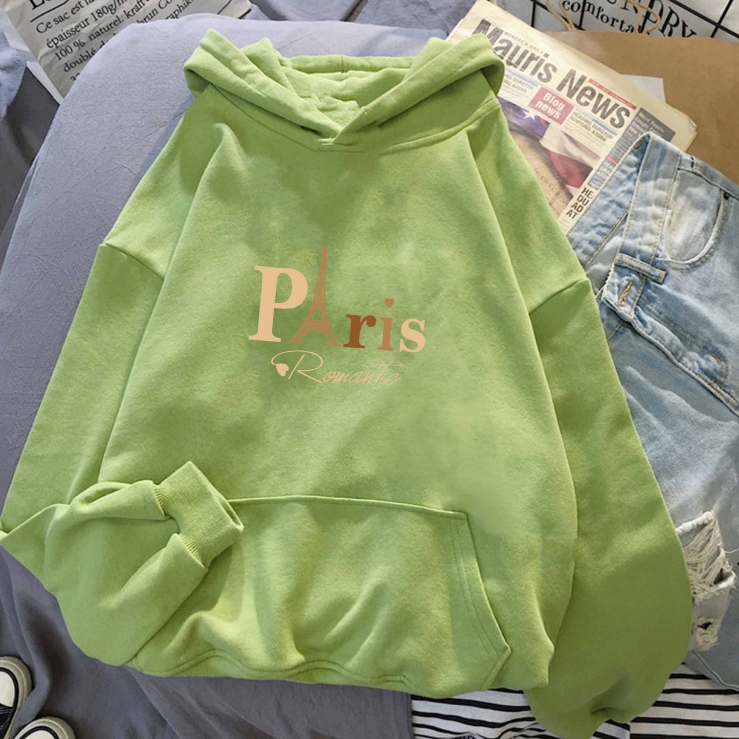 Paris Printed Hoodie