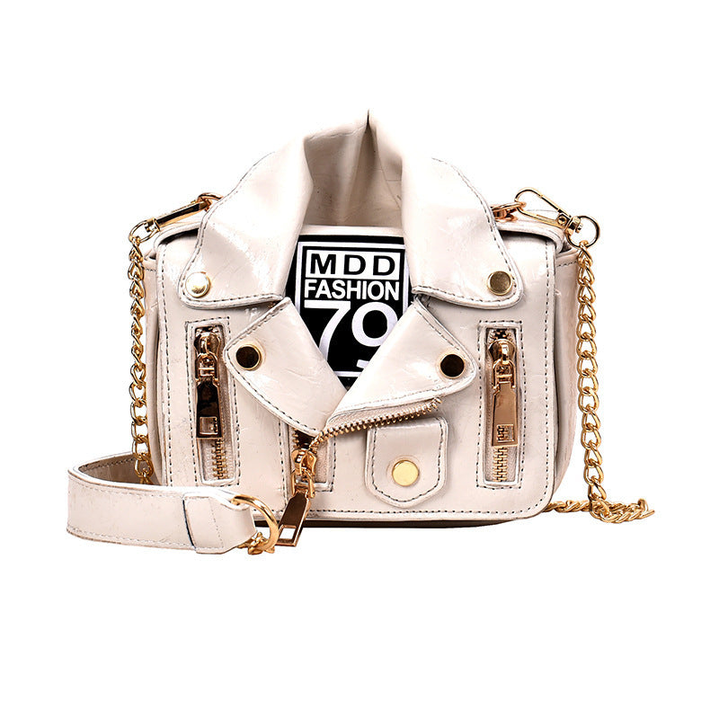 Jacket messenger mini bag