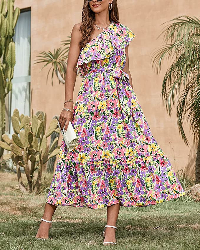 Sleeveless Casual Bohemian Print Dress