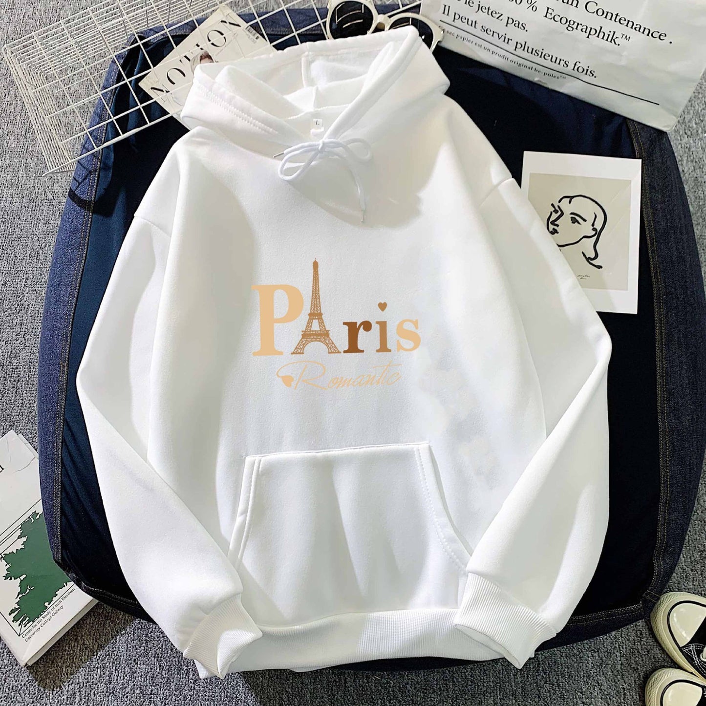 Paris Printed Hoodie