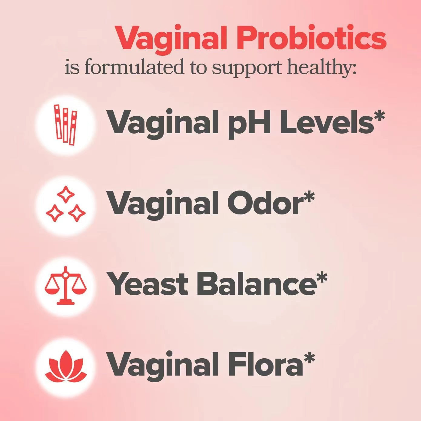 Female Culturelle LGG Standard Specifications