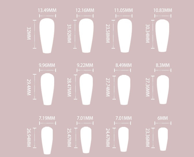 Women's Fashion Finished Nails