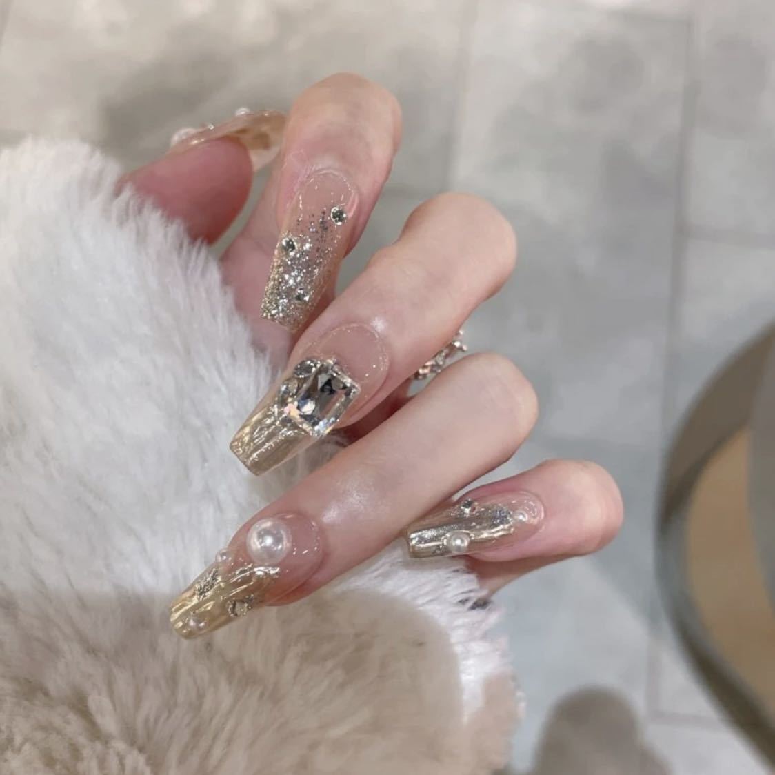 Reuseable nail Removable