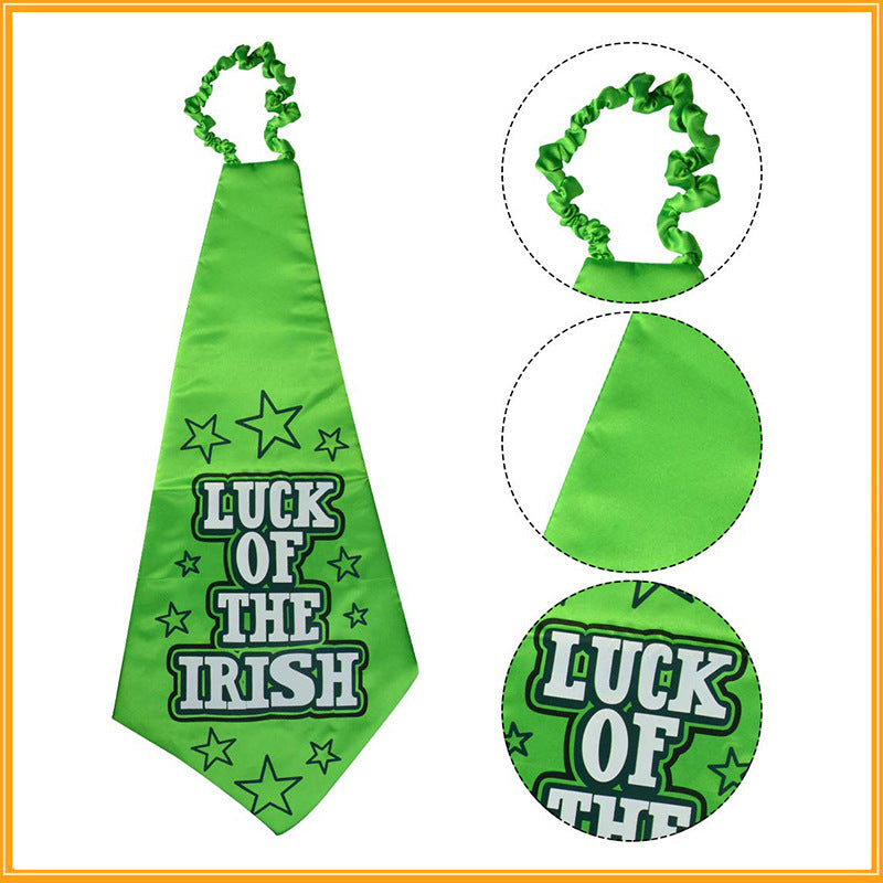 Saint St Patrick's Day Green Hat Lucky Costume Accessories Celebration Carnival Props For Irish Party Hat With Beard