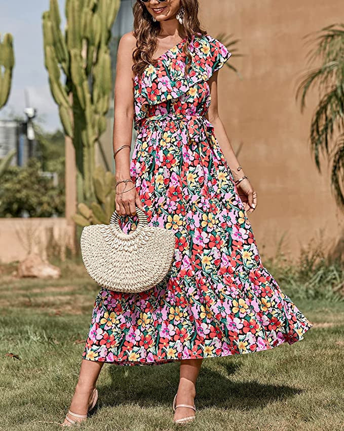 Sleeveless Casual Bohemian Print Dress
