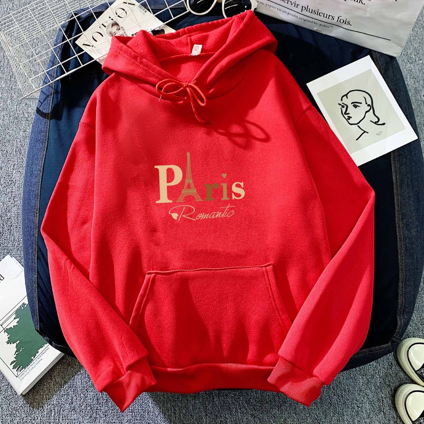 Paris Printed Hoodie